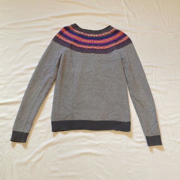 Mossimo cotton acrylic blend knit sweater gray - Picture 5 of 5